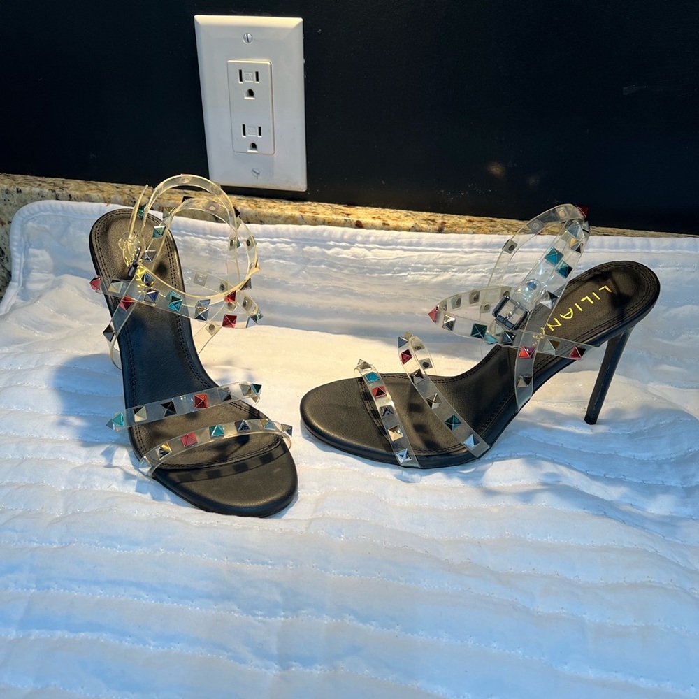 Liliana heel sandals for women size 8